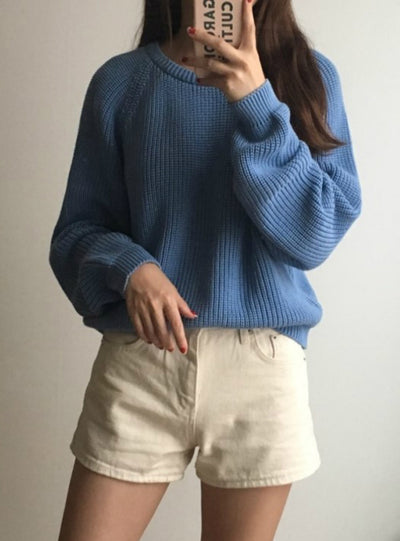 Ladies Full Sleeve Women Knitting Sweater 