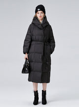 White Duck Down Loose Winter Warm Coat