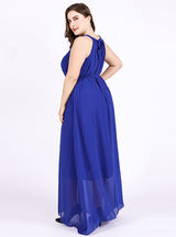 Bohemian Halter Sleeveless Chiffon Dress