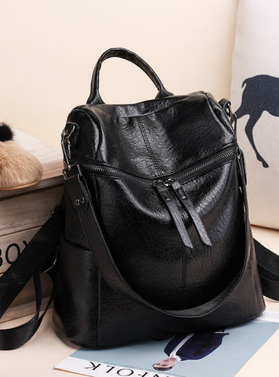 Women Backpack PU Leather School Fashion Backpack