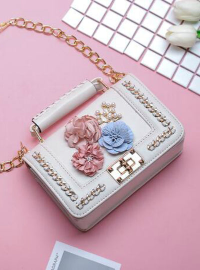 Mini Bead Beach Bag Handbags Women Crossbody Bag