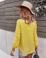 Long Sleeve Casual Shirt Holiday Style