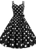 Strap 50S Retro Polka Dot Dress