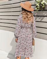 V-neck Sexy Big Swing Dress