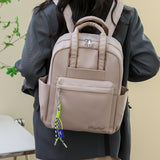 Nylon Large-capacity Leisure Backpack for Students