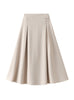 Three-button Temperament A Skirt