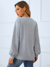 Round Neck Tight Long Sleeve T-shirt