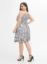 Sweet Princess Elegant Intellectual Lace Dress