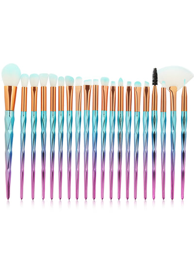 20Pcs Eye Shadow Foundation Blend Blush Lip Cosmetic 