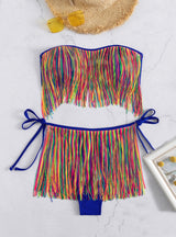 Sexy Women Tassel Bikini