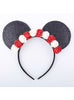 Cute mouse Ears Hair Bands Hoop rose flower 