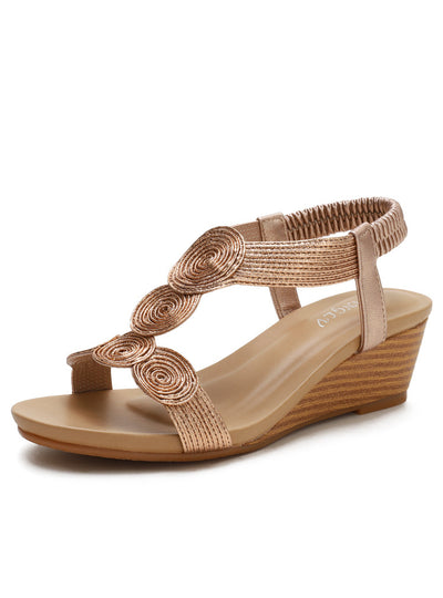 Women Roman Wedge Sandals