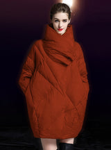 Thickened White Duck Down Coat