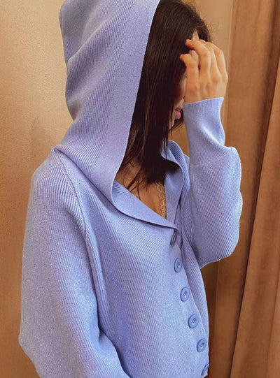 Short Preppy Style Campus Student Cardigans Knitted