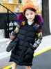 Heavy Fur Collar Padded Jacket Cotton-Padded 