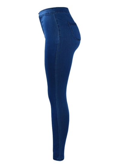 High Waist Skinny Denim Pants Jeans For Women
