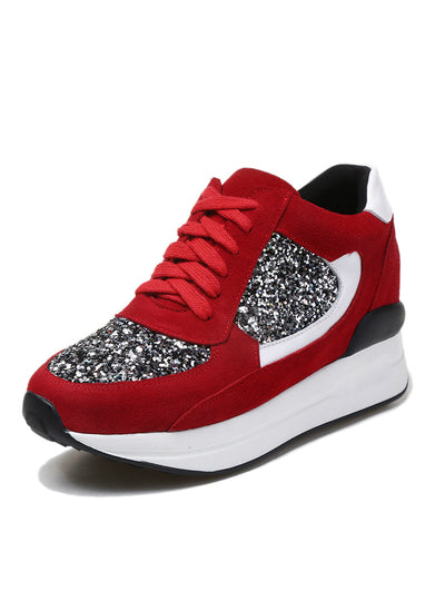 Sneakers Wedges Female Flats Creepers Platform 