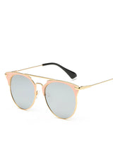 Round Sunglasses Women Brand Designer Cat Eye