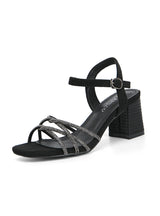 Rhinestones Open Toe Round Head Sandals