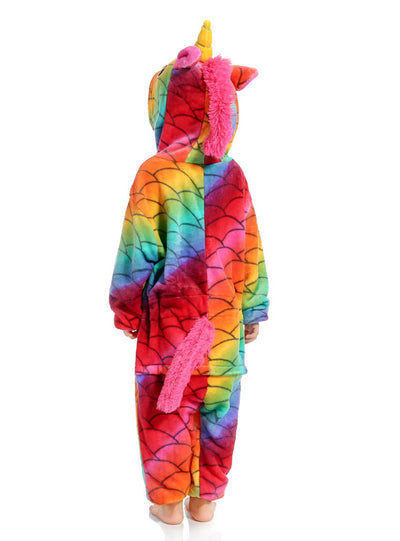 Animal Unicorn Kigurumi Kids Zipper Onesie Cartoon