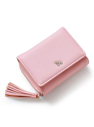 Zipper&Hasp Women Wallet Coin Card Cash