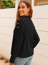 Fashion Casual Loose Woolen Top