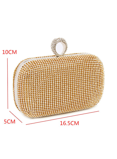 Evening Clutch Bags Diamond-Studded Evening Bag