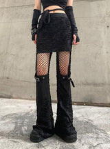 Micro-trousers Hollow Holes Exposed Legs Pant