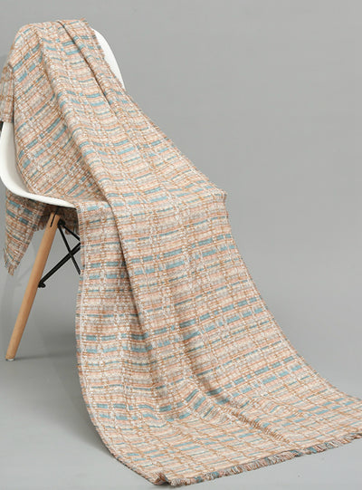 Winter Plaid Scarf Long Warm Cashmere Imitation