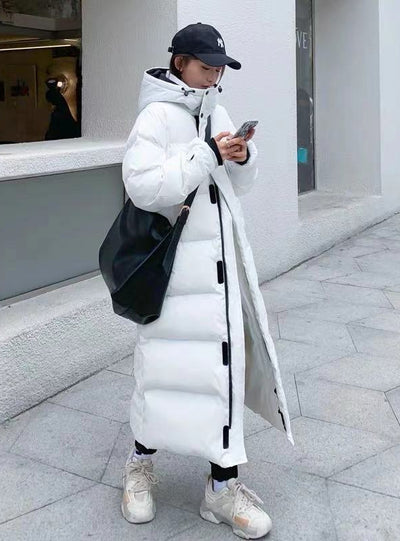 Both Two Sides Can Be Wore Women Winter Jacket