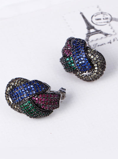 Drop Earrings for Women Wedding Bijoux Twisted