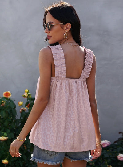 Women Straps Loose Vest Top