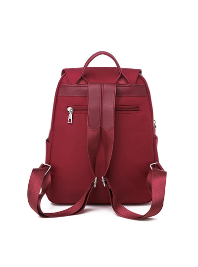 Simple Soft-faced Backpack Bag