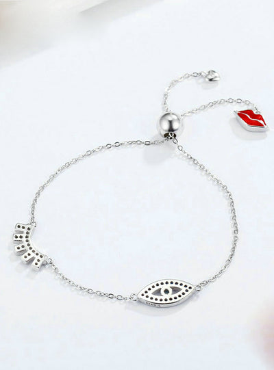 925 Sterling Silver Declaration Of Sexy Blue Eyes