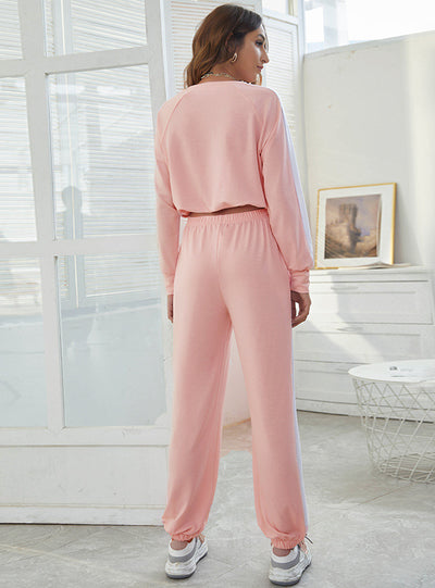 High Waist Two-piece Leisure Sports Suit