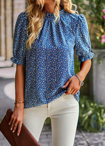 Women's Holiday Print Shirt Top