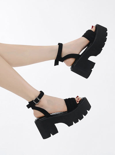 Casual Platform Thick Heels Sandals