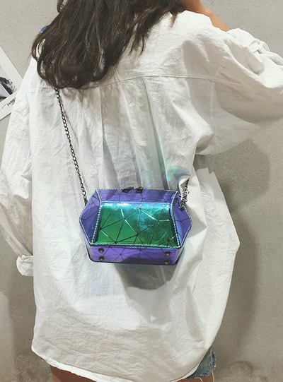 Chain Bag Single Shoulder Slung Over Shell Bag