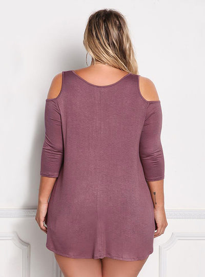 Long Sleeves knitted Tops T-shirt