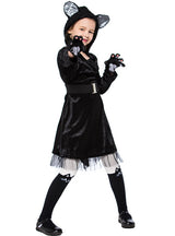Black Cat Skirt Cute Black Cat Animal Role Play