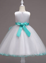 Sequin Sleeveless Princess Dress Girls Clothes