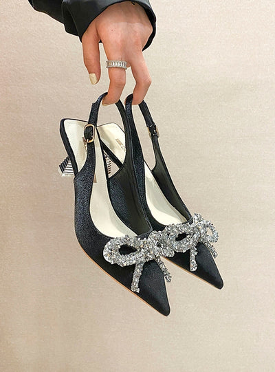 Crystal Diamond High Heels Shoes