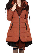 Winter Down Jacket Women Thick Parka With Hood