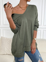 Women High Elastic Knitted Top