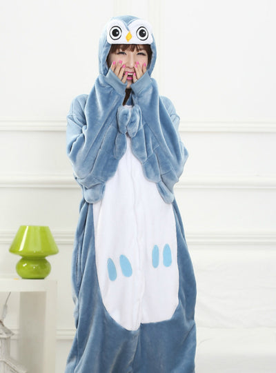 Owl Costume Pajamas Sleepwear Onesie 