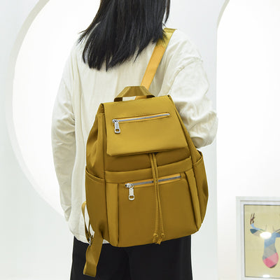 Oxford Cloth Leisure Large Capacity Student Backpack