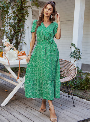 Summer Bohemian Print Dress