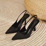 Pointed Muller Sandals Shoes