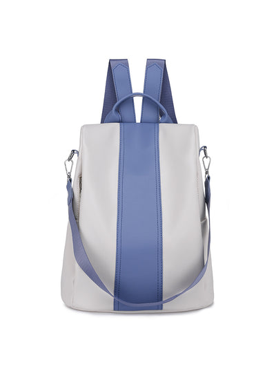 Women Pu Pure Colour Backpack