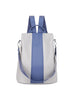 Women Pu Pure Colour Backpack